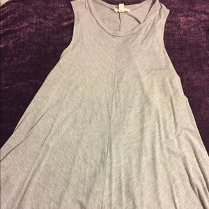 Gray urban outfitters tank dress